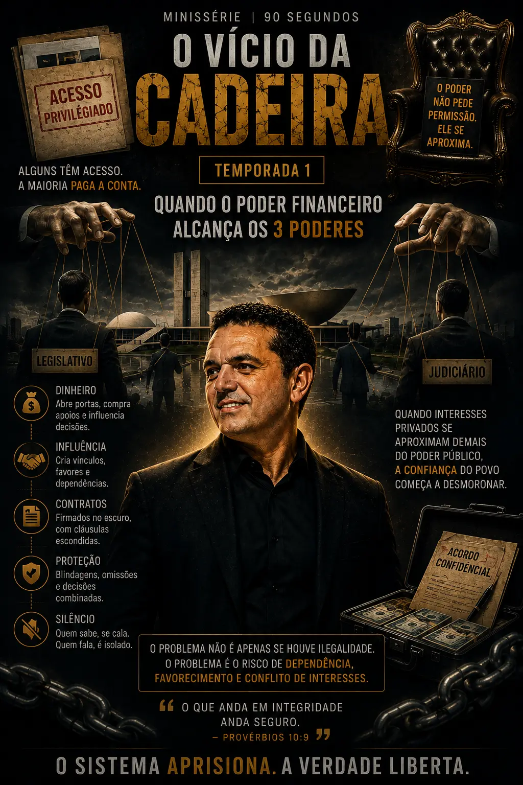 Capa do Capítulo 3: Quando o poder financeiro alcança os 3 Poderes